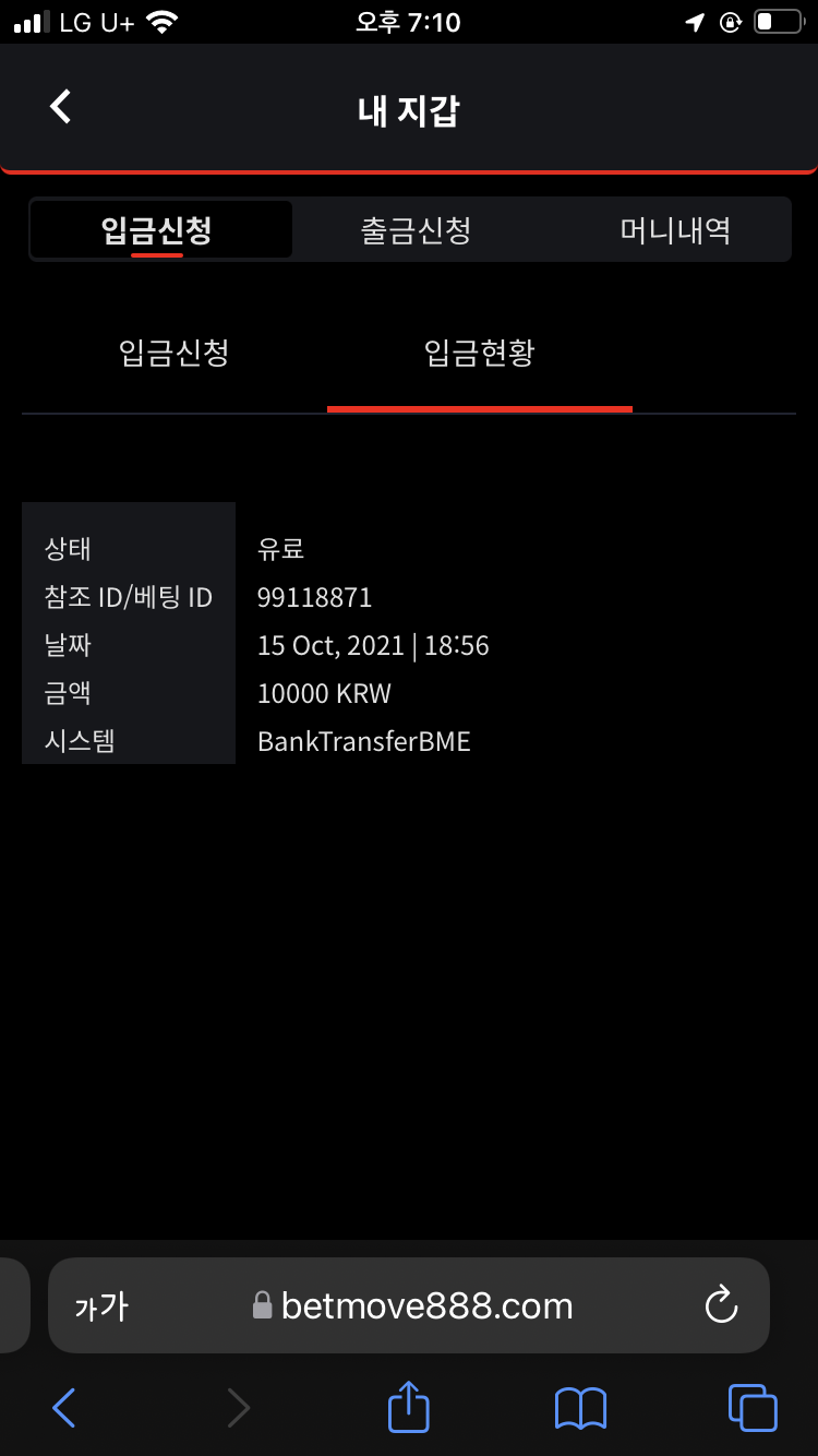 벳무브 후기(0)