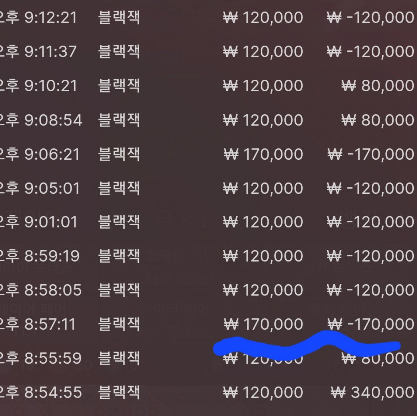 모텔 블랙잭 후기(0)