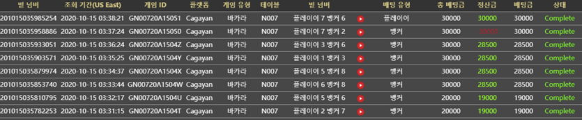 온라인카지노 아시안에서 재밌게 놀았네요ㅎㅎ(0)