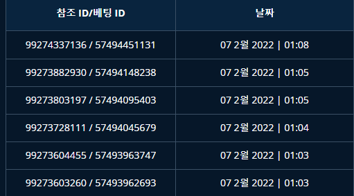 벳엔드 후기(0)