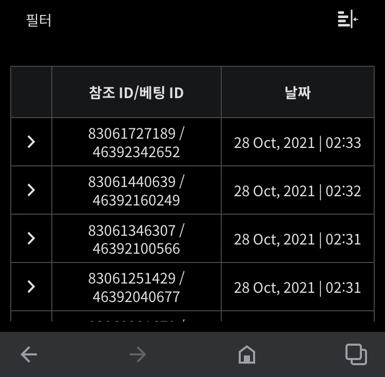뱃무브 후기(0)