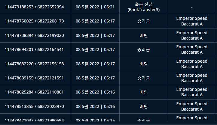 벳엔드 후기(0)