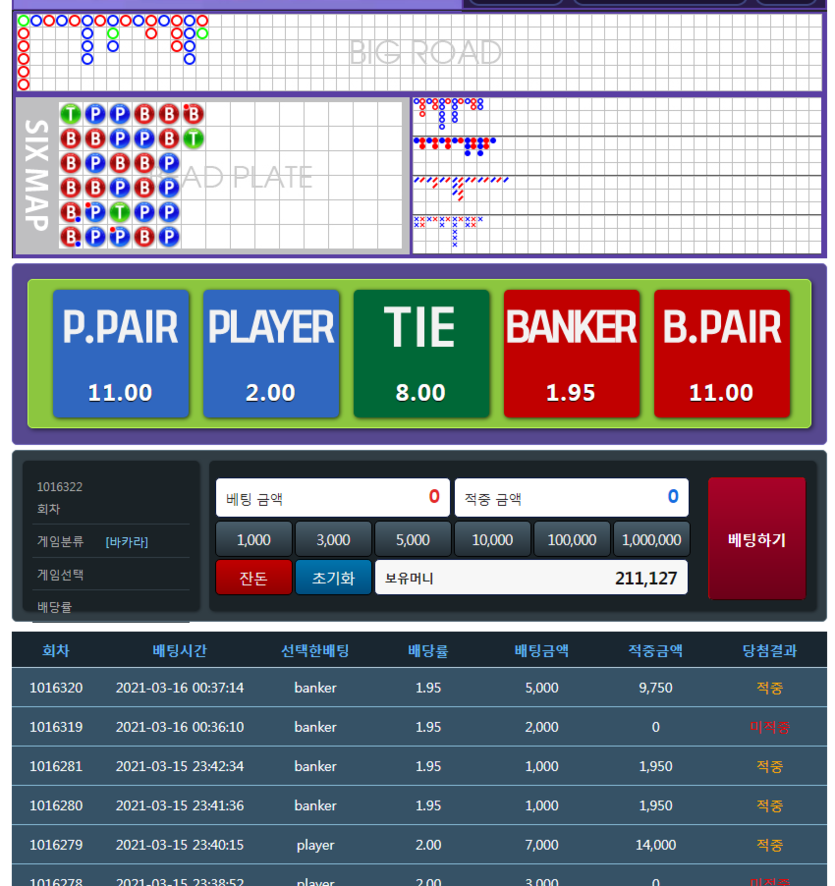 소소한 베팅...........9일차........목표미달....(0)