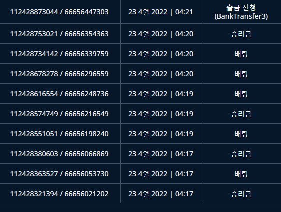 벳엔드 후기(0)
