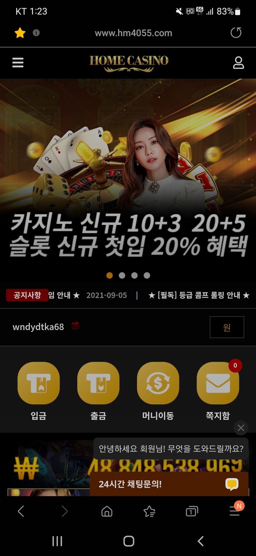 홈카지노 후기(0)