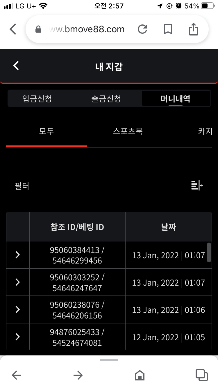 벳무브 후기(0)