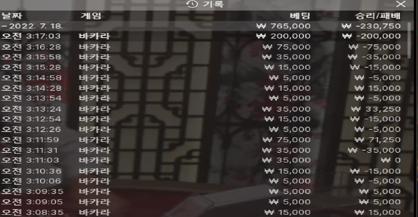 홈 카지노 후기(0)