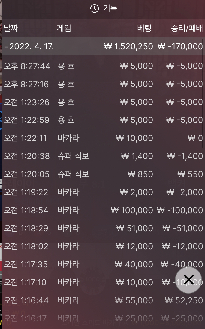 벳엔드 후기(0)