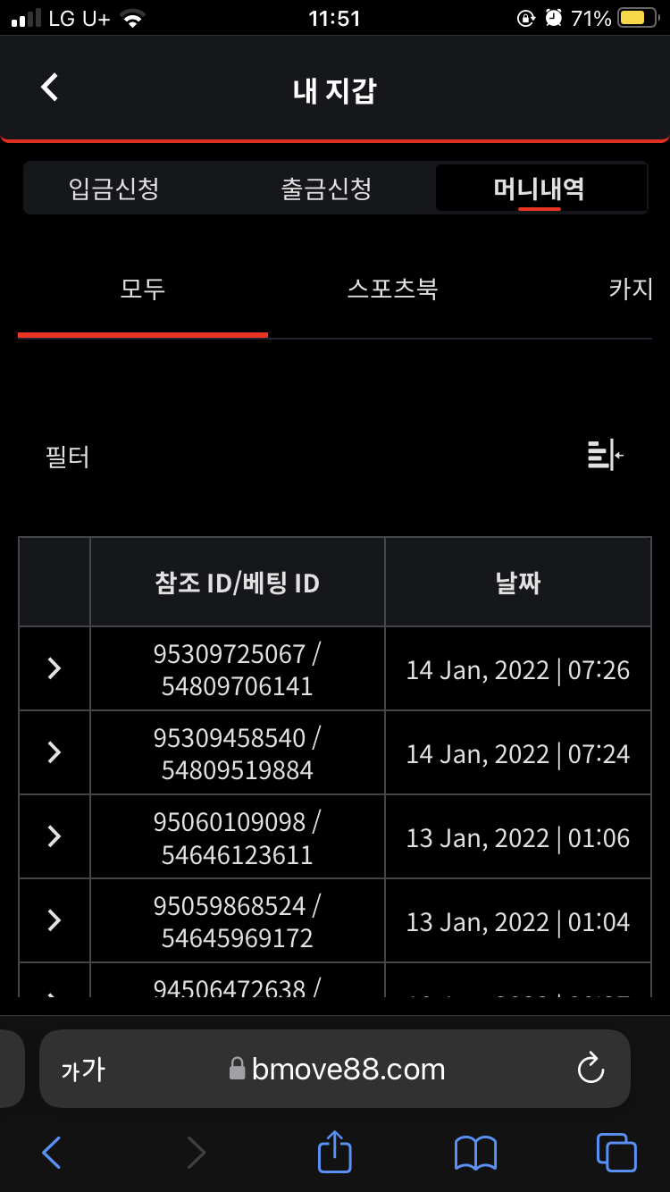 벳무브 후기(0)