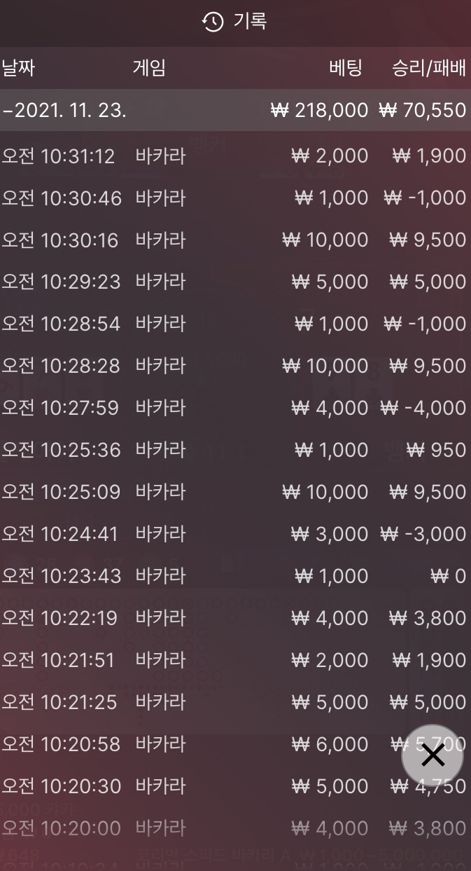 벳무브 후기(1)