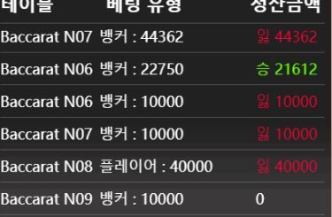 홈카 후기(1)
