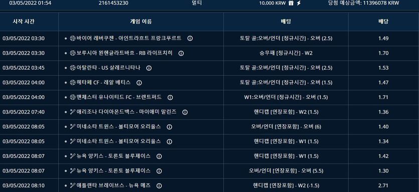 벳엔드 후기(1)
