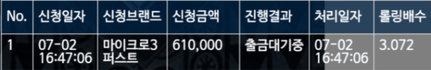 퍼스트 마이크로 후기요(1)