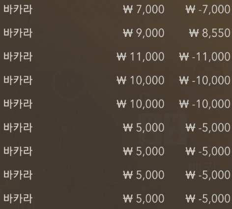 최악의 바카라(0)
