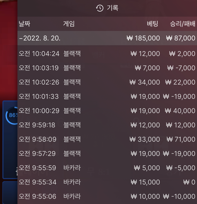 뱃위즈 블잭후기(0)