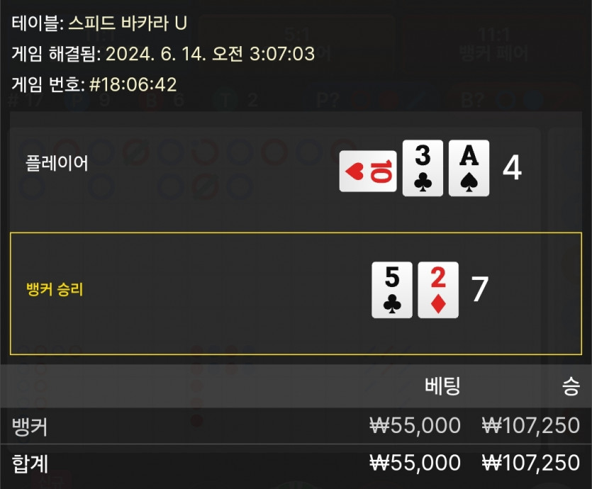 6/14 비제휴 바카라 후기(0)
