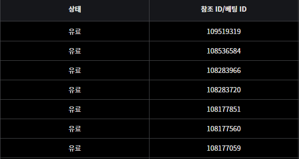 벳무브 후기(0)