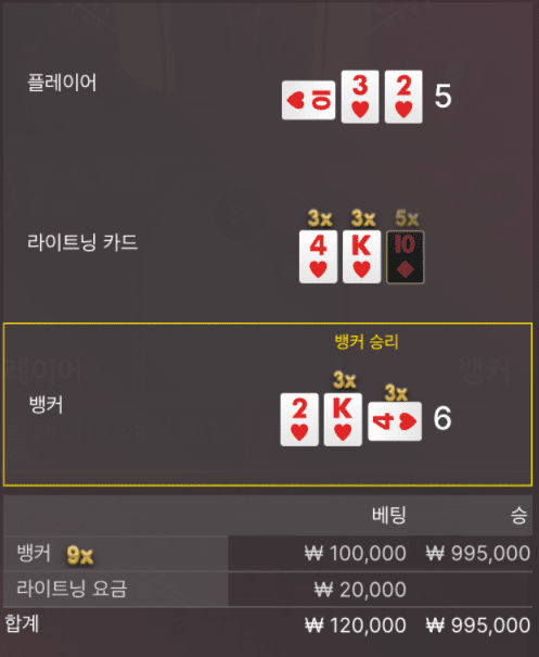 에볼 라이트닝 바카라(0)