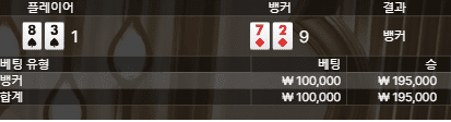 스피드 바카라 2연승~~(0)