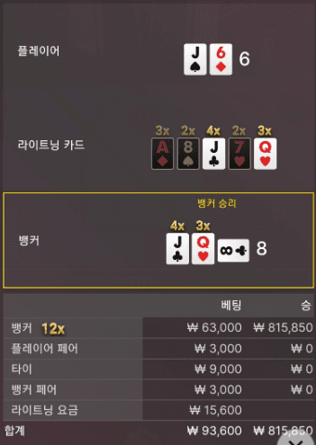 라이트닝 바카라 후기(0)