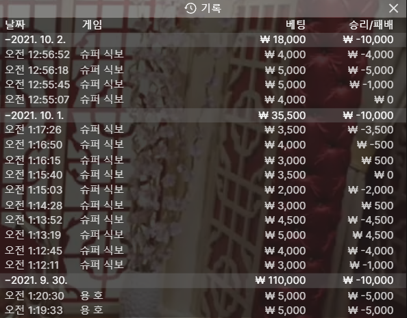 뱃무브 후기(0)