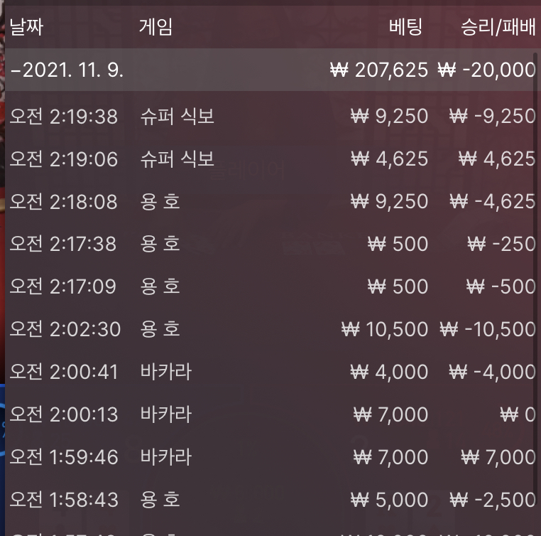 벳무브 후기(0)