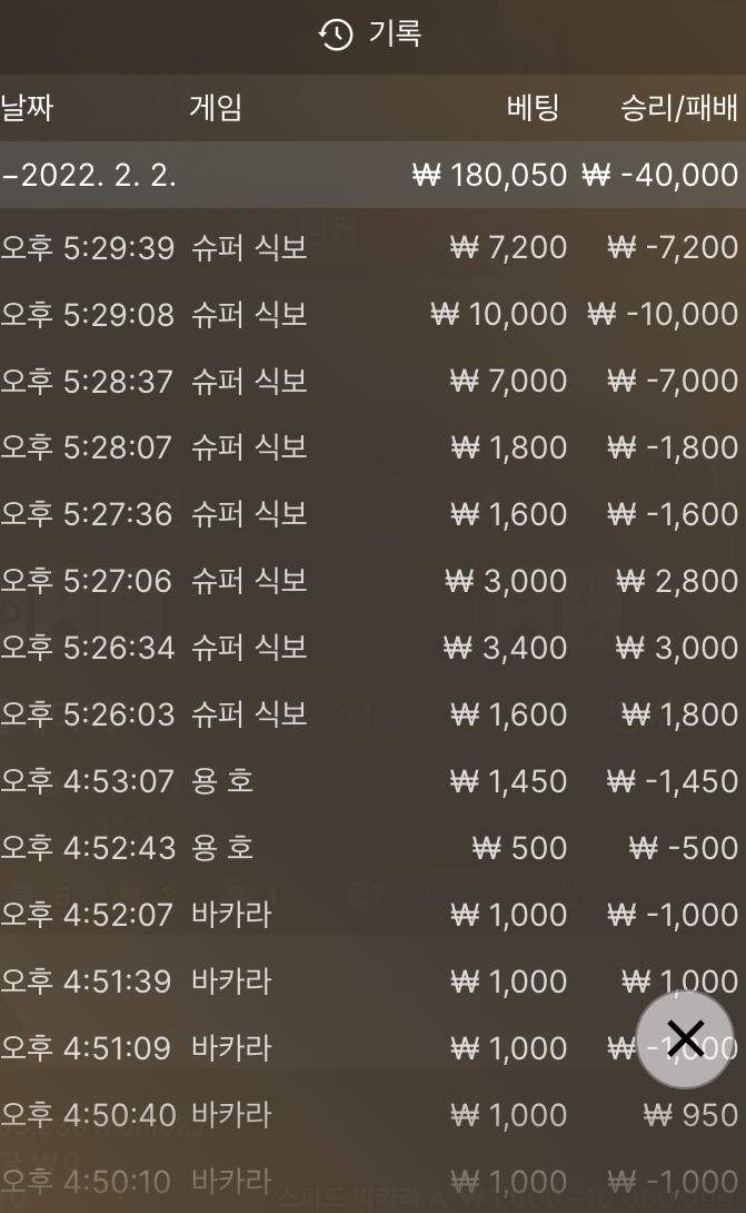 벳엔드 후기(0)