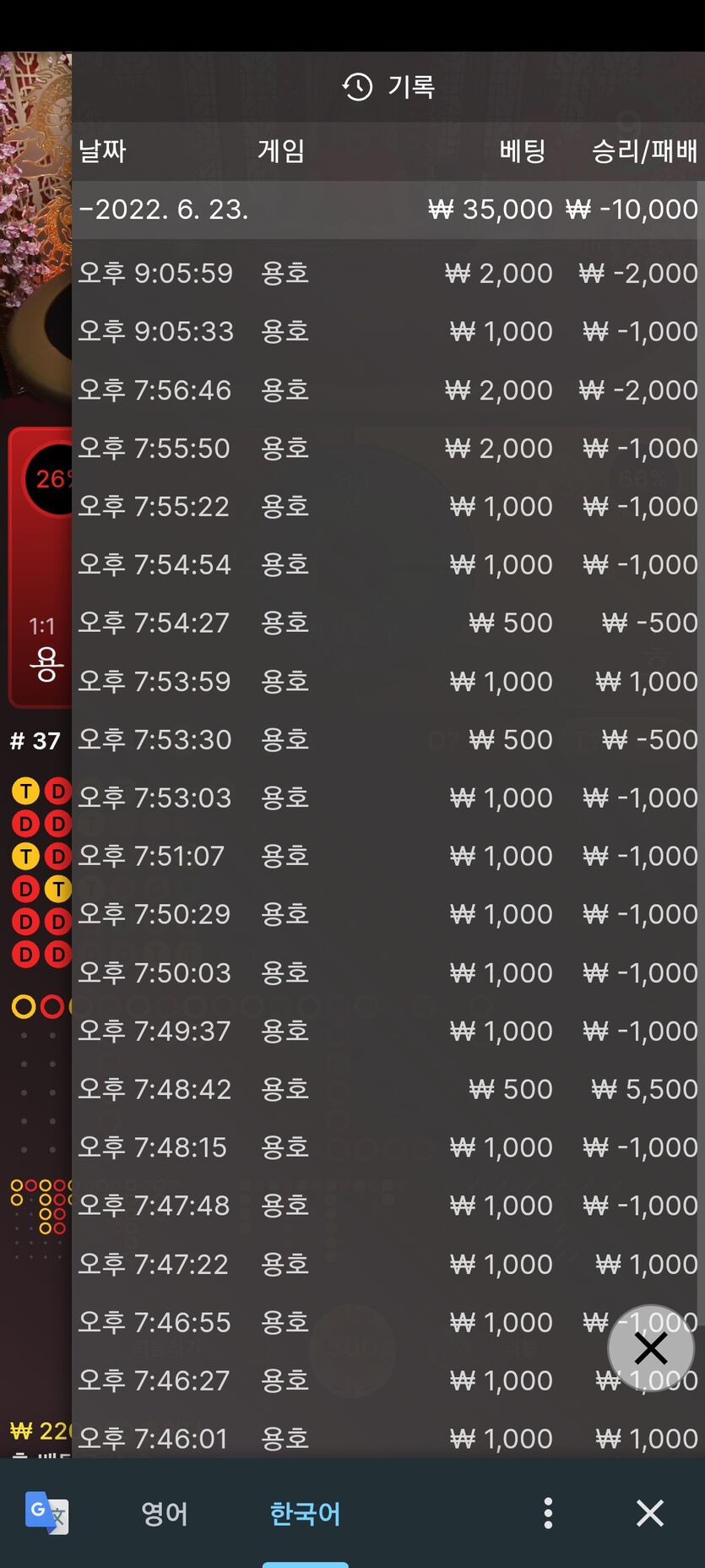 벳엔드 후기(0)