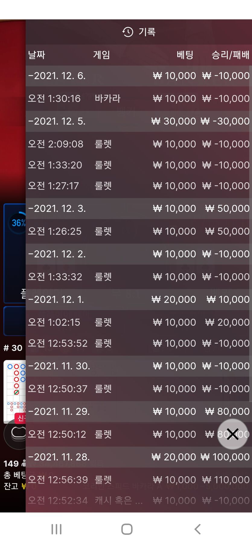 뱃무브 후기(0)