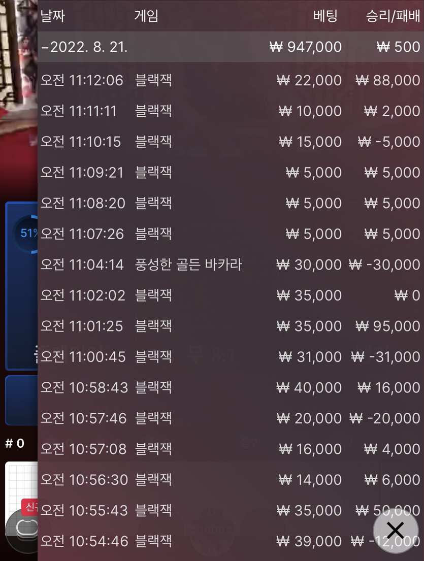 뱃위즈 블잭후기(0)
