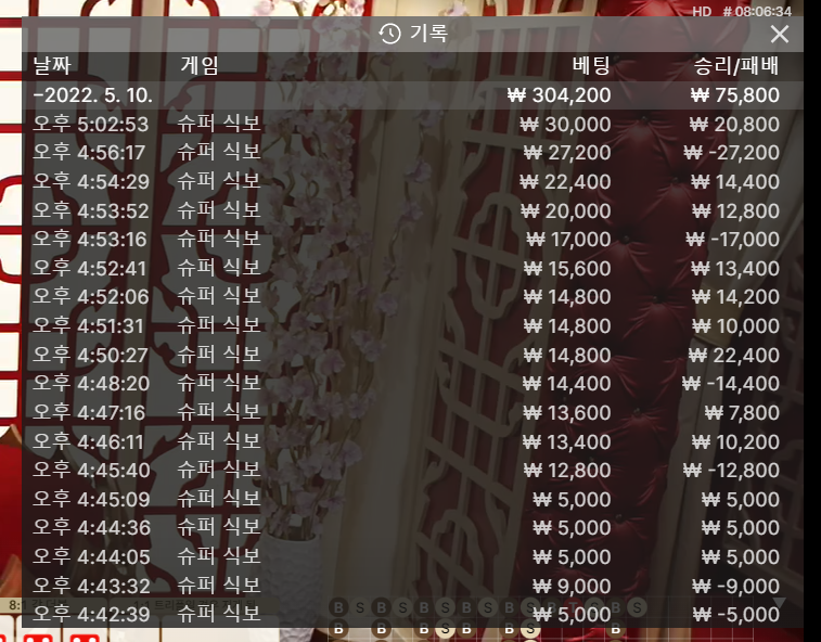 에볼 수퍼식보 !(0)
