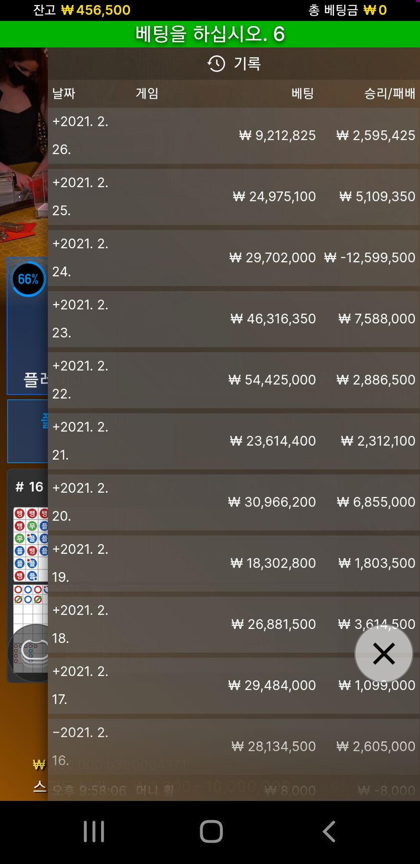 여러분들 절대 음주배팅 하지마세요 ~^^(0)