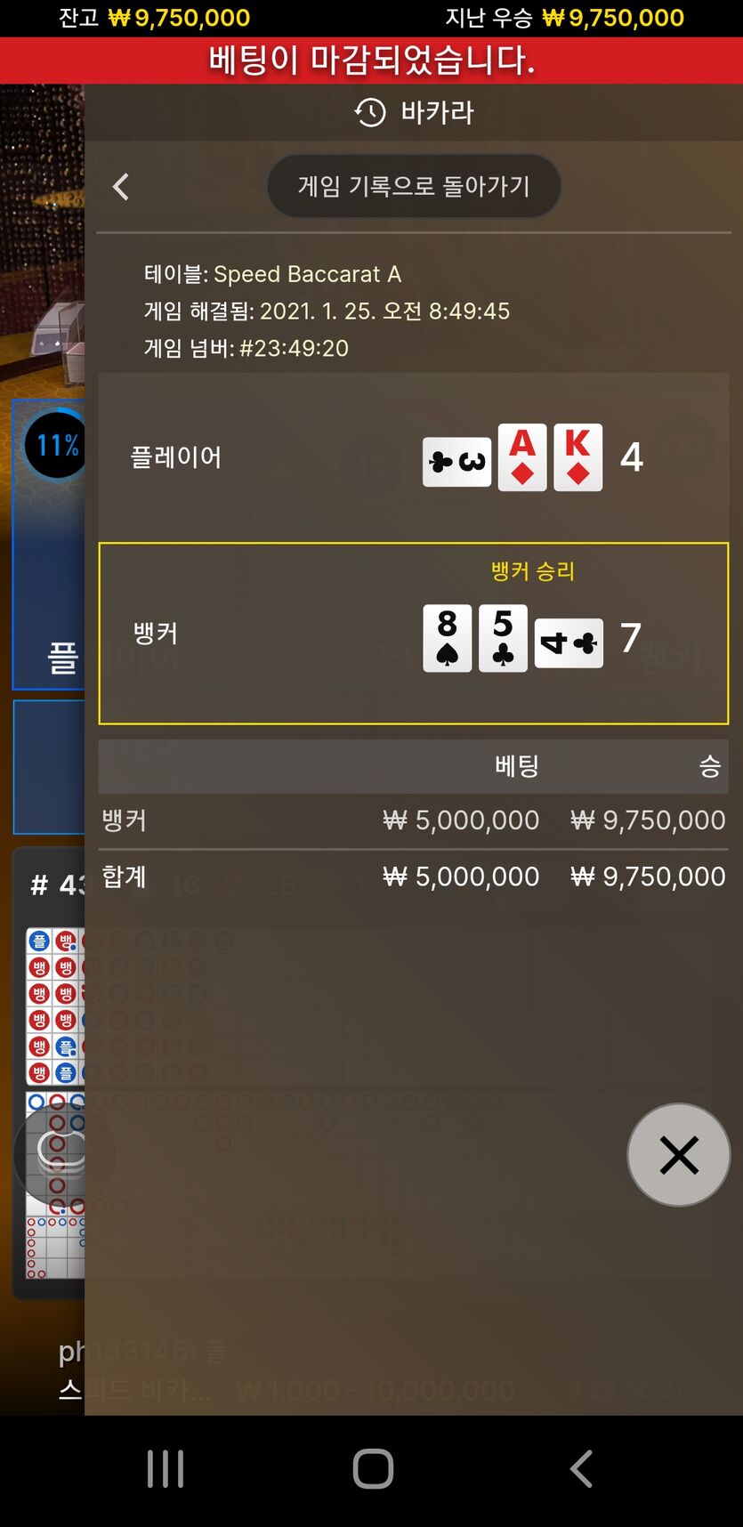 기세를 이어서 한번더 깡벳(0)