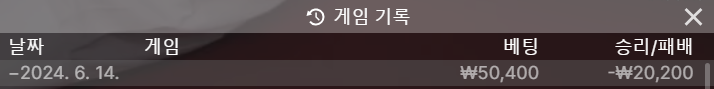 아리아 카지노 루징 후기(0)