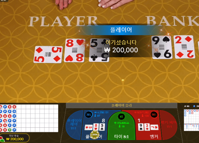 프로카지노 플레이어의 줄이 보이십니까(1)