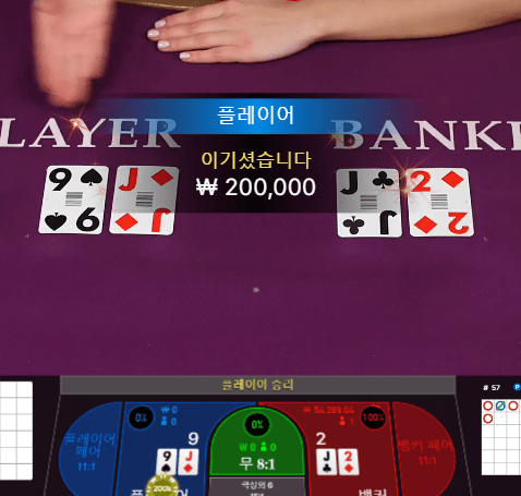 프로카지노 스피드바카라 2연승(1)