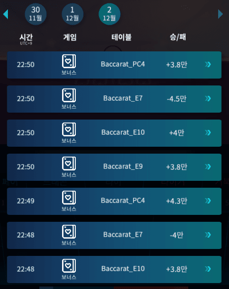 헤븐카지노 오늘 승률 괜찮네요(0)