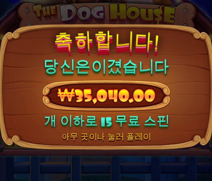 도그하우스 약하게 놀다 왔슴다(0)