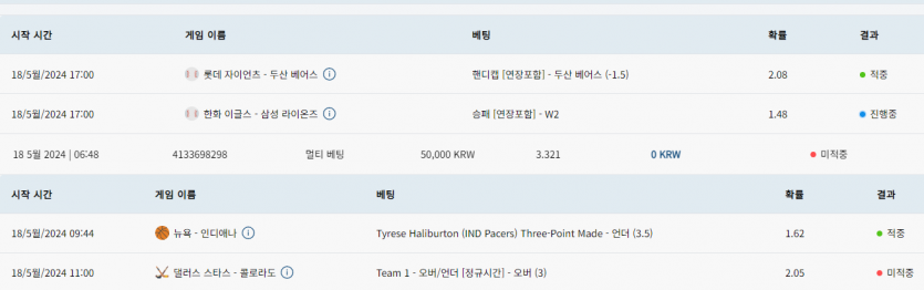♥벳16♥ 오전 + 국내 스포츠 후기(18일)(0)