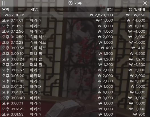 아리아 후기(0)