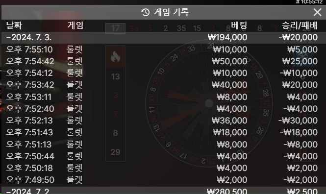 아..또 마이너스 시작이네(0)