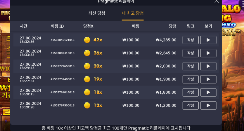 비제휴후기 슬롯 버팔로언티미트메가웨이(0)