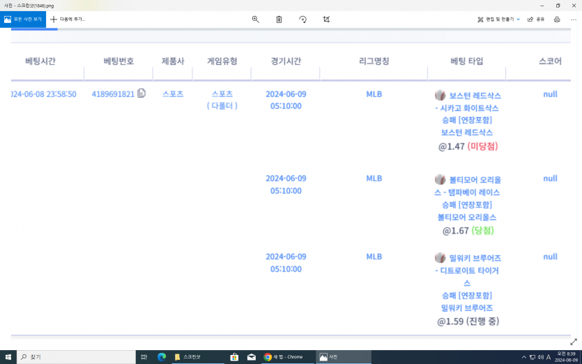 비제휴 메이저리그(0)