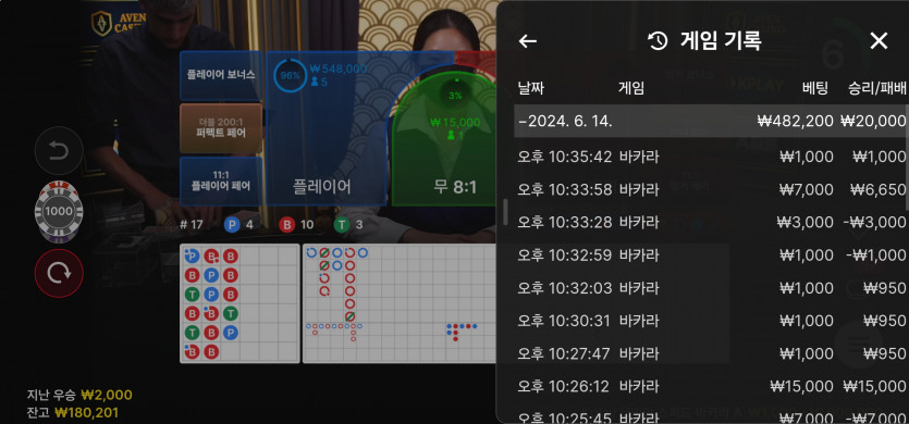 6/14 (5) 마감.(0)