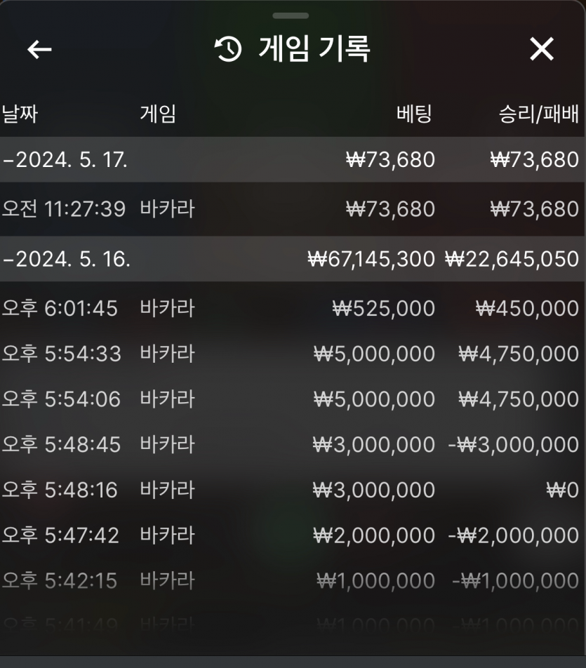 5/17 비제휴 후기(0)