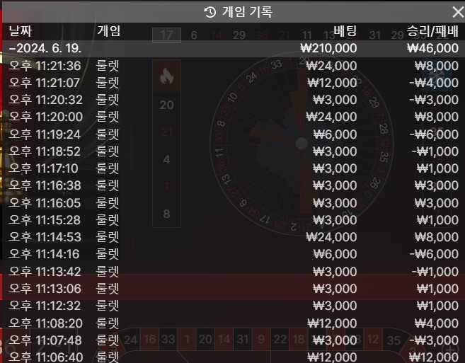 이십사승 십패(0)