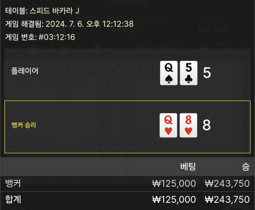 7/6 케이 바카라 후기(0)
