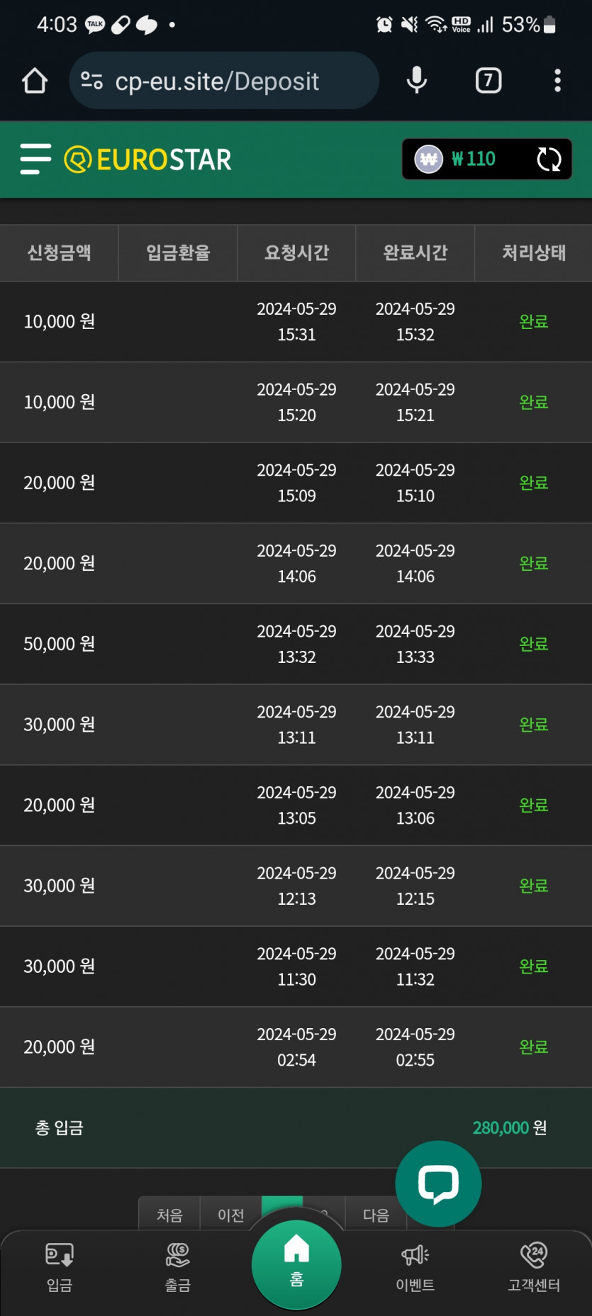 유로 후기(0)