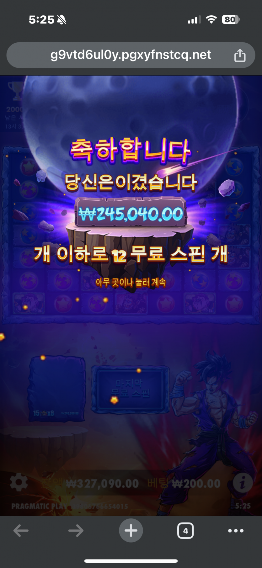 오랫만에 케이카 슬롯(0)