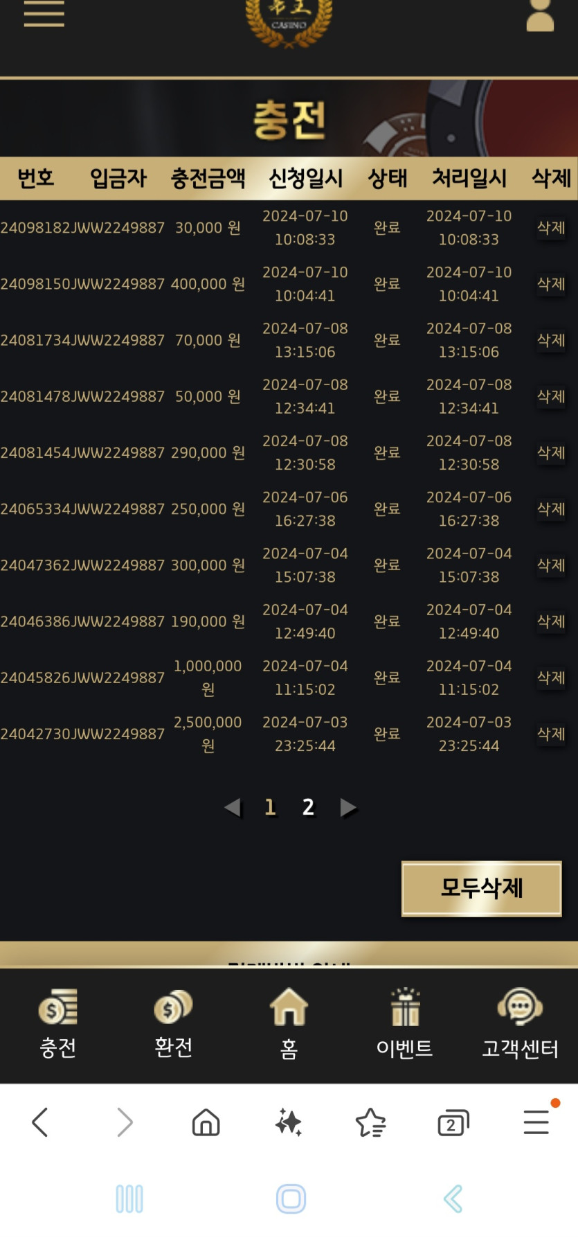 제왕후기(0)